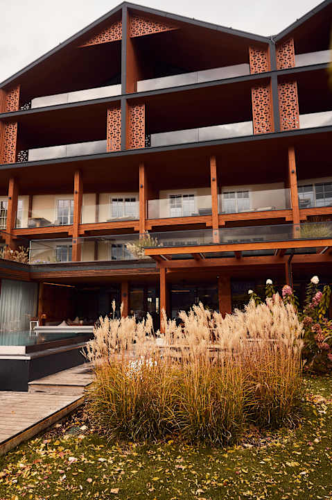 Außenansicht Hotel Seevilla Wolfgangsee