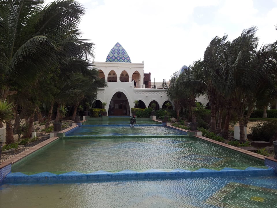 Blick zum Restaurant Hotel Riu Karamboa