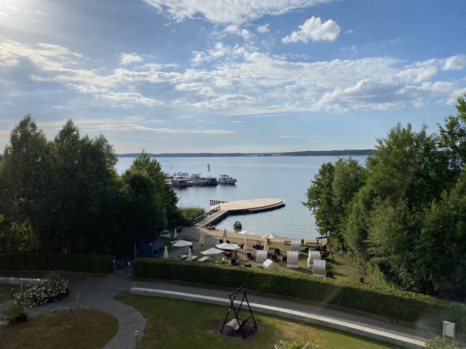 Ausblick Seehotel Fleesensee
