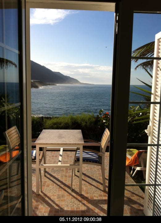 Terrasse mit Essbereich Bungalows Charco Verde