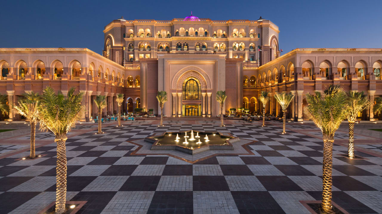 Außenansicht Emirates Palace Mandarin Oriental