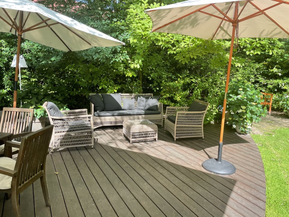 Gartenanlage Privathotel Lindtner Hamburg