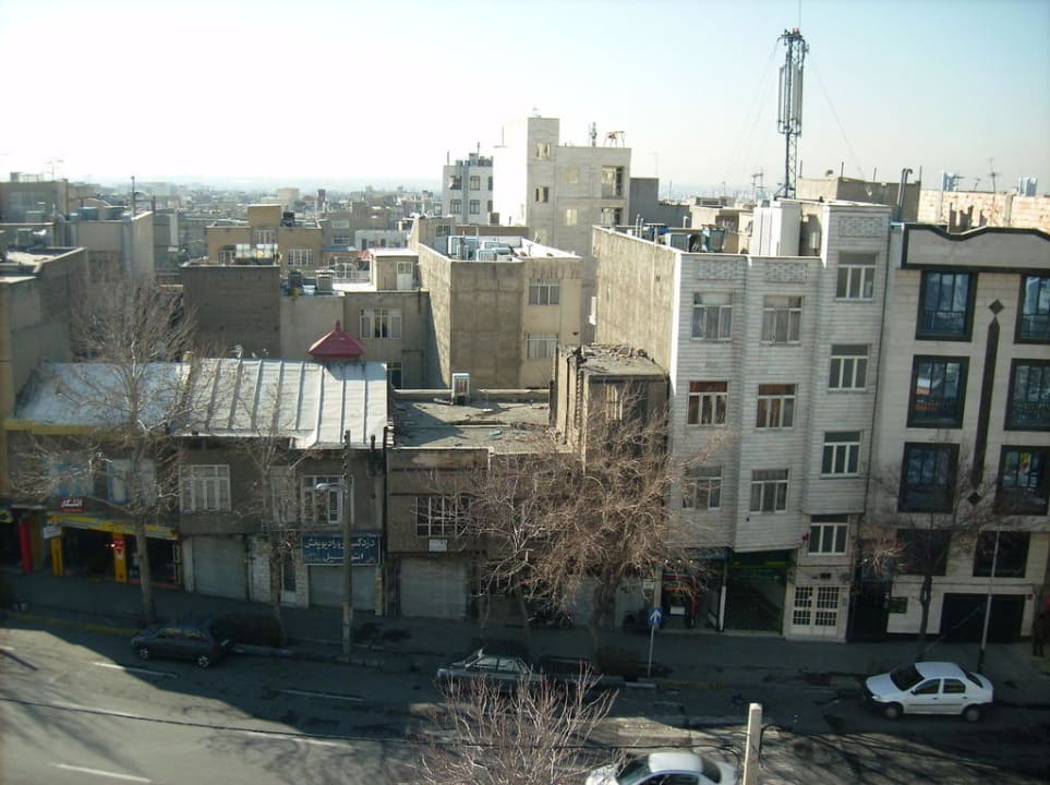 Ausblick aus dem Zimmer 402 Asareh Hotel