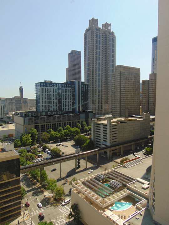 Ausblick Hotel Hilton Atlanta