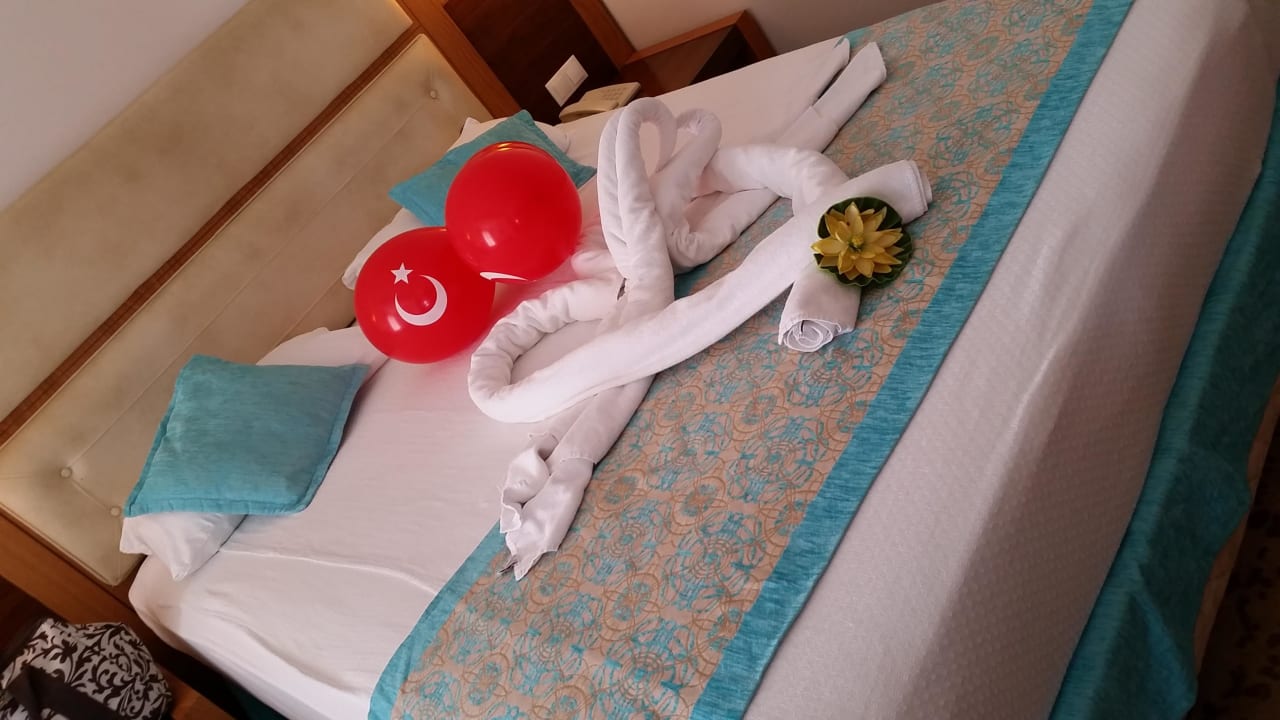 Angekommen Saturn Palace Resort Hotel