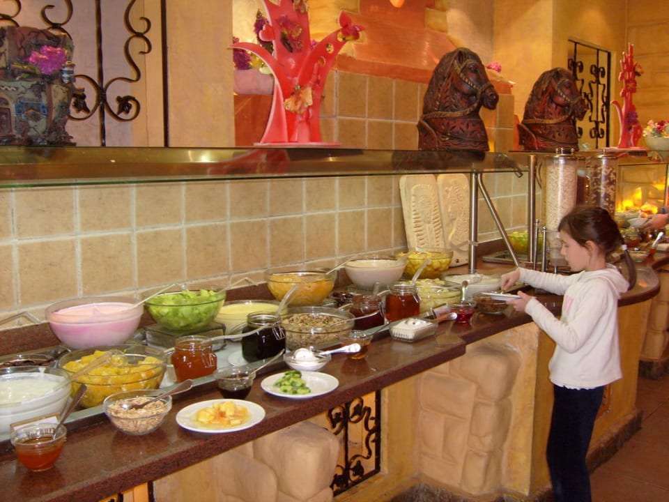 Müsli-/Obstbuffet Pickalbatros Alf Leila Wa Leila Resort - Neverland Hurghada