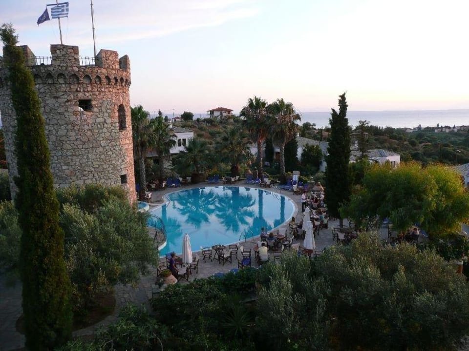 Poolterrasse Hotel Geranion Village