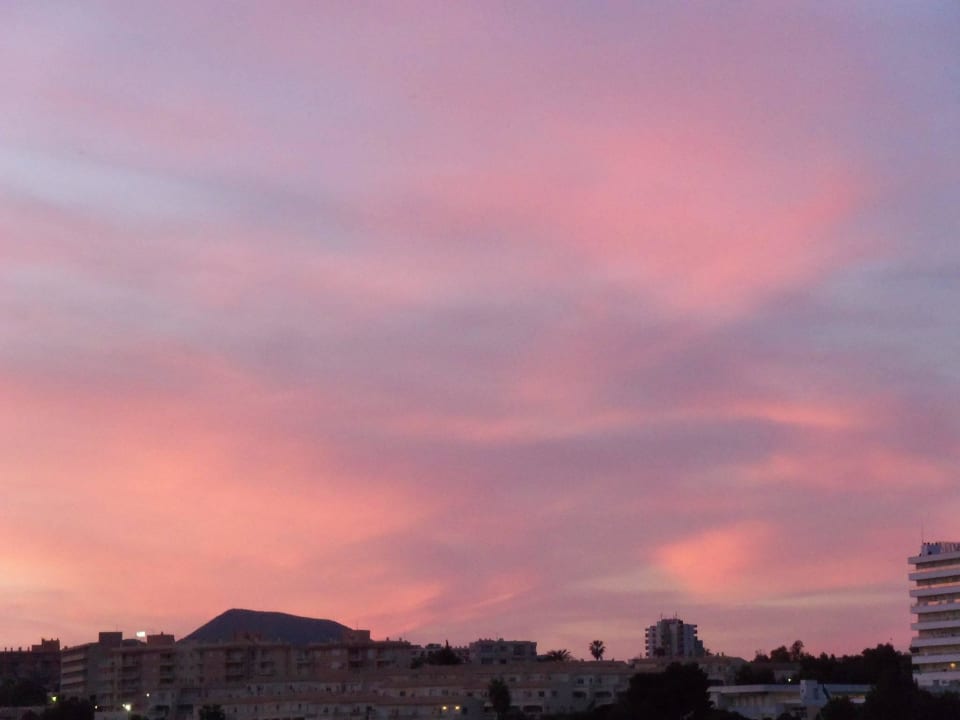 Sonnenuntergang vom Balkon aus ICON Valparaiso - Adults Only