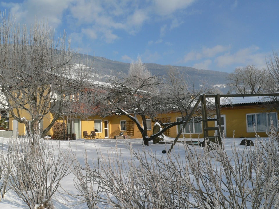 Winteransicht Ferienwohnungen Vidoni