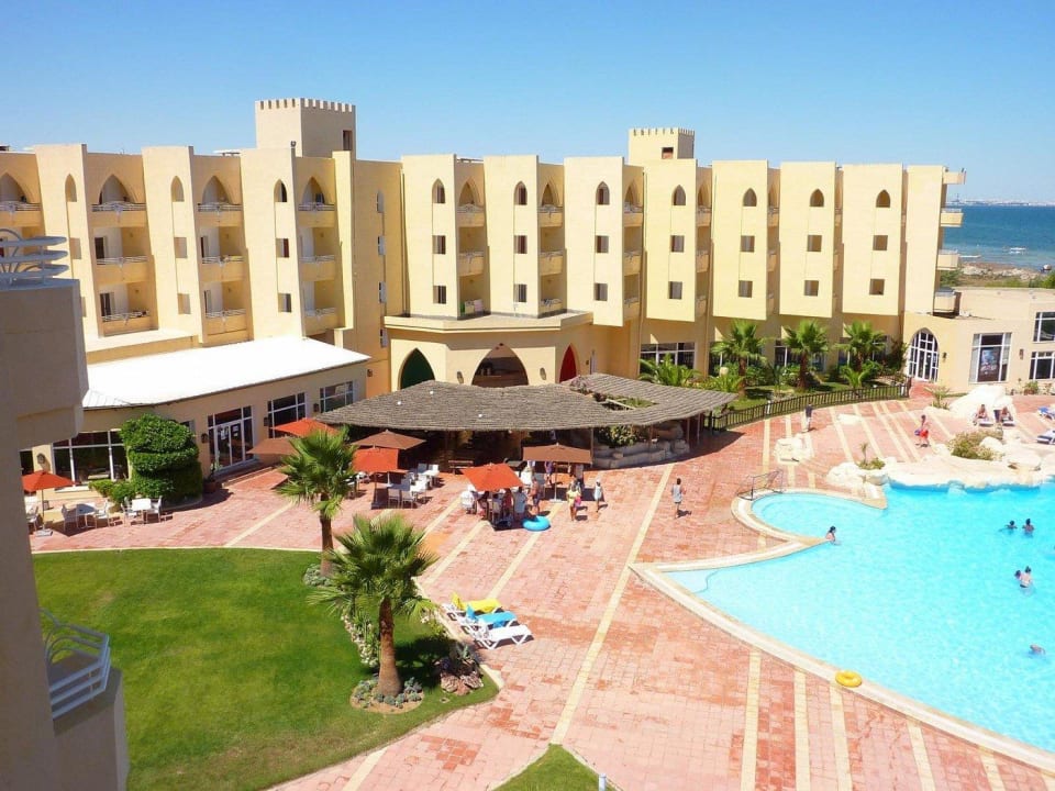 Vom Hotelzimmer aus Skanes Serail Aquapark