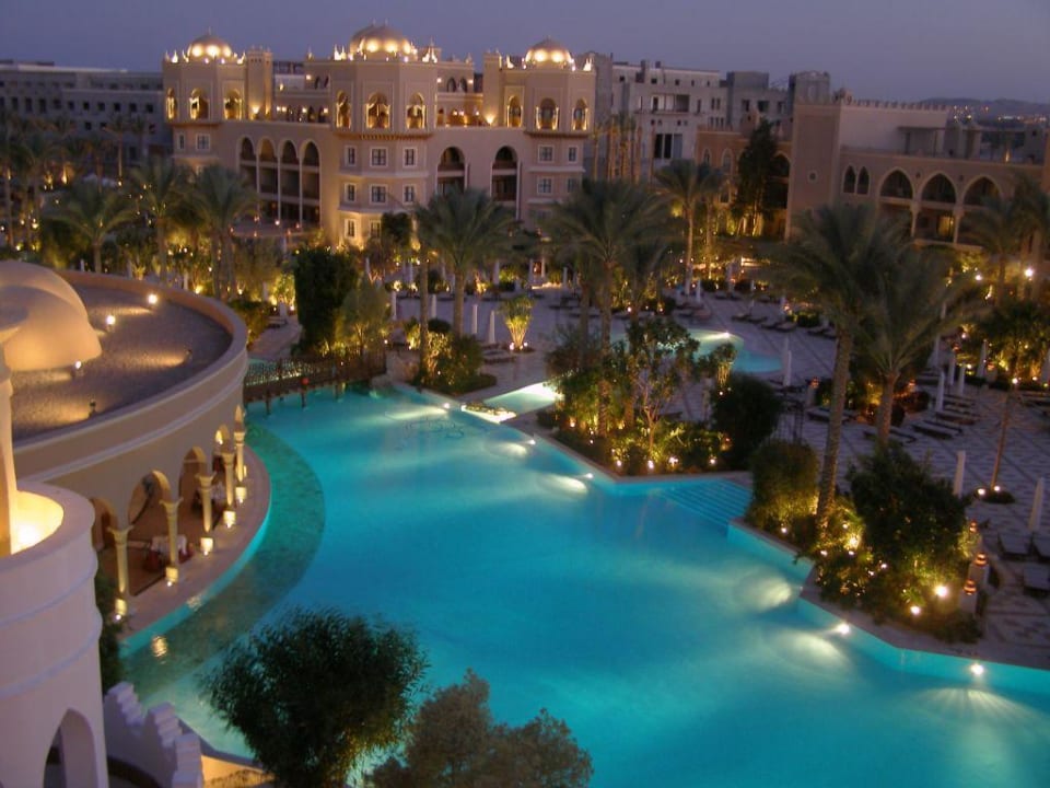 Schöne Aussicht vom Balkon Makadi Palace