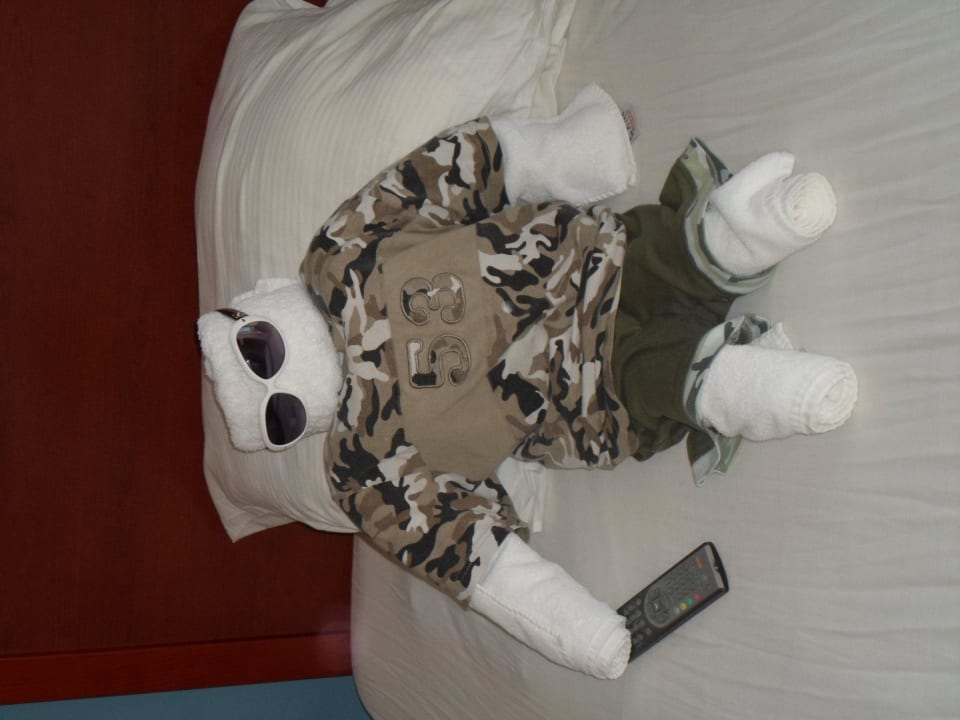 Kunst aus Handtuch Titanic Beach Spa & Aqua Park