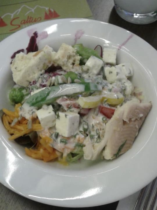 Salat vom Abendbüffet Berghotel Oberhof