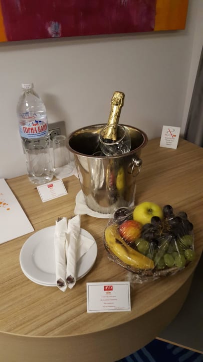 Begrüßung auf dem Zimmer HVD Viva Club Hotel