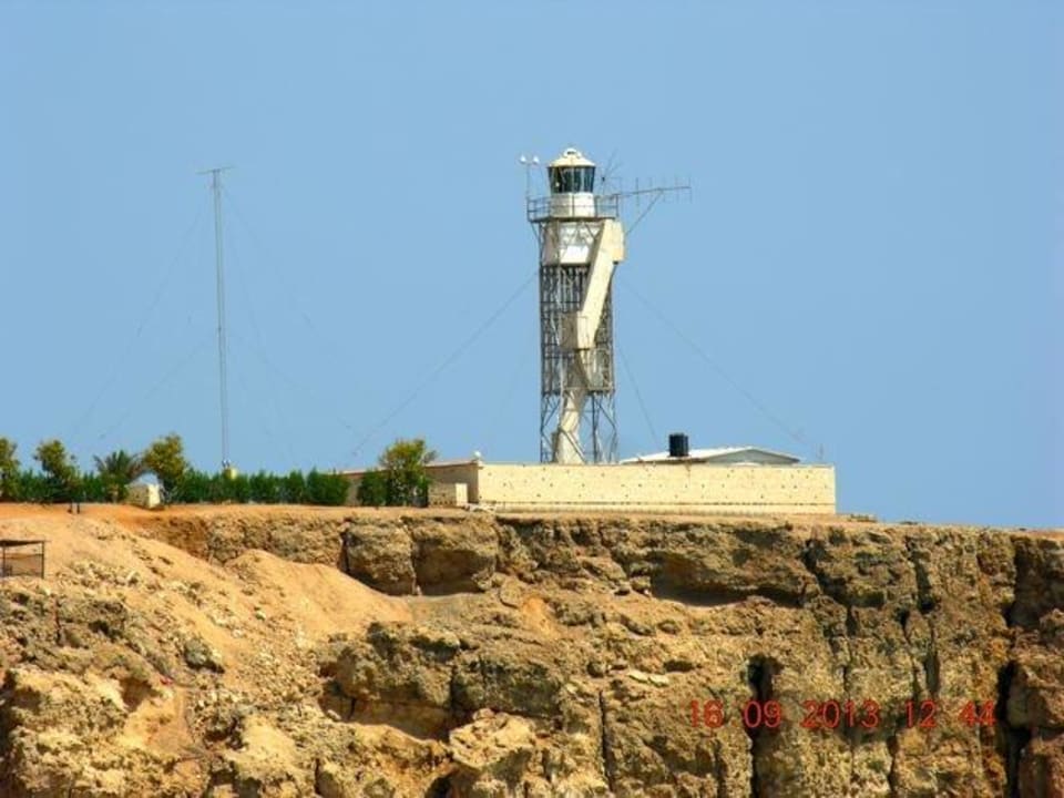 Latarnia morska widoczna z hotelu Hotel El Faraana Reef Resort