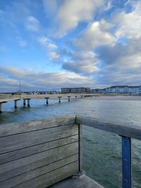 Außenansicht Bretterbude Heiligenhafen