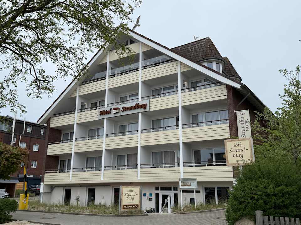 Außenansicht Hotel Strandburg