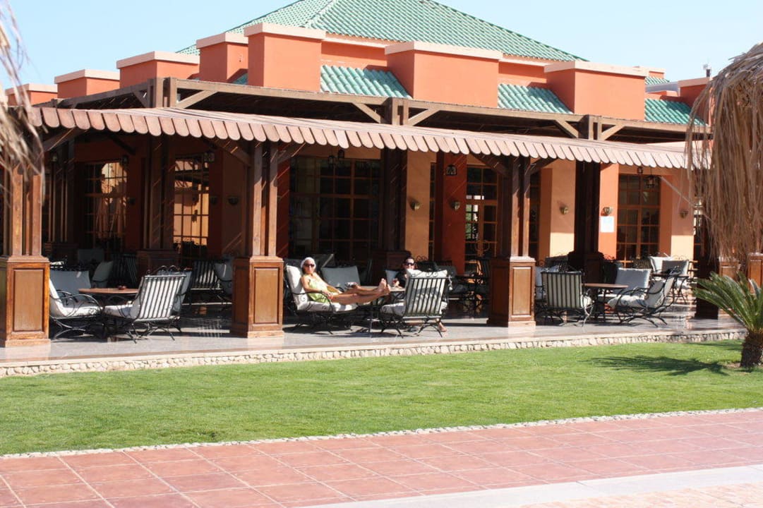 Außenterrasse Lobbybar Pickalbatros Aqua Park Resort - Hurghada