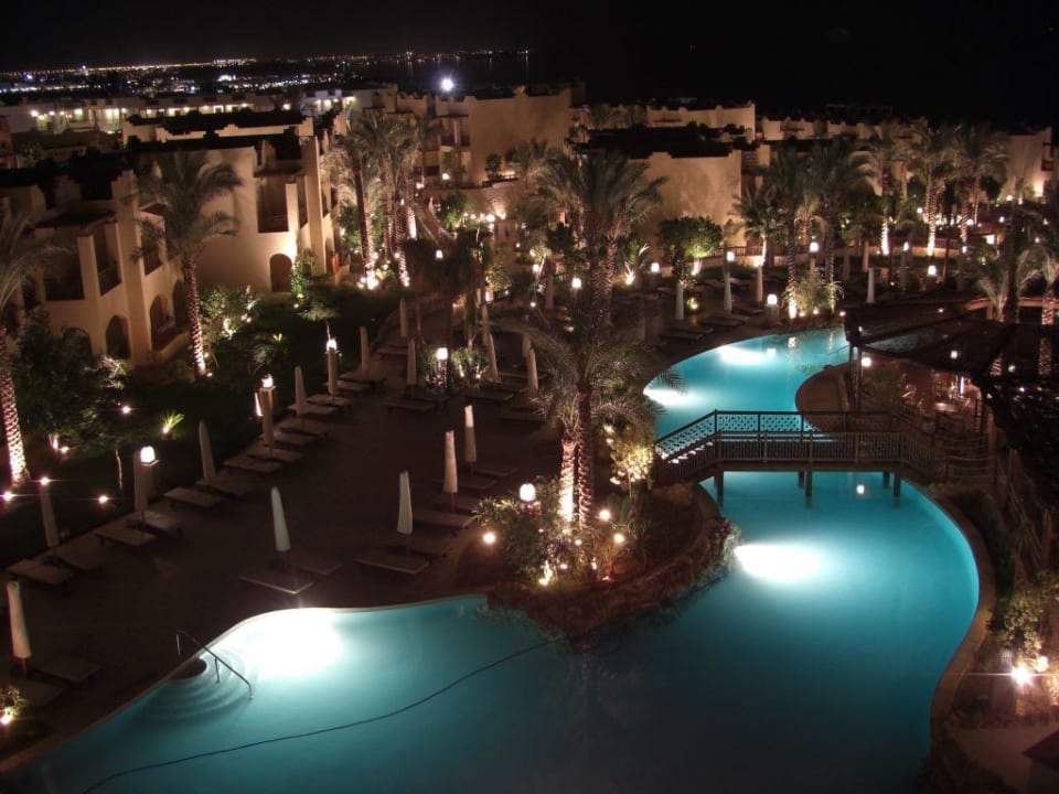 Ausblick von der Roof-Shisha-Bar The Grand Hotel Sharm El Sheikh