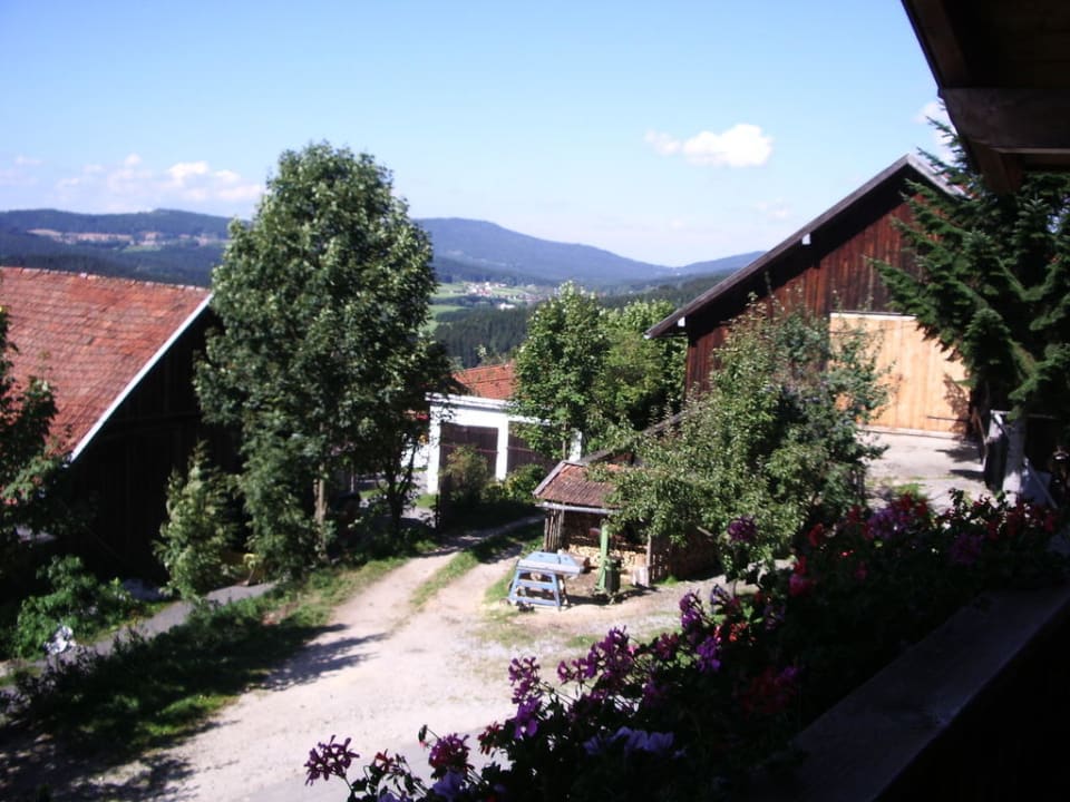 Rundblick aus der Loggia PONYHOF  Killinger