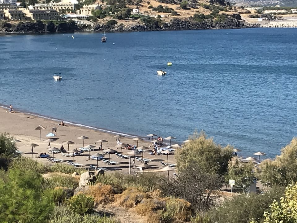 Ausblick Lindos Mare, Seaside Hotel
