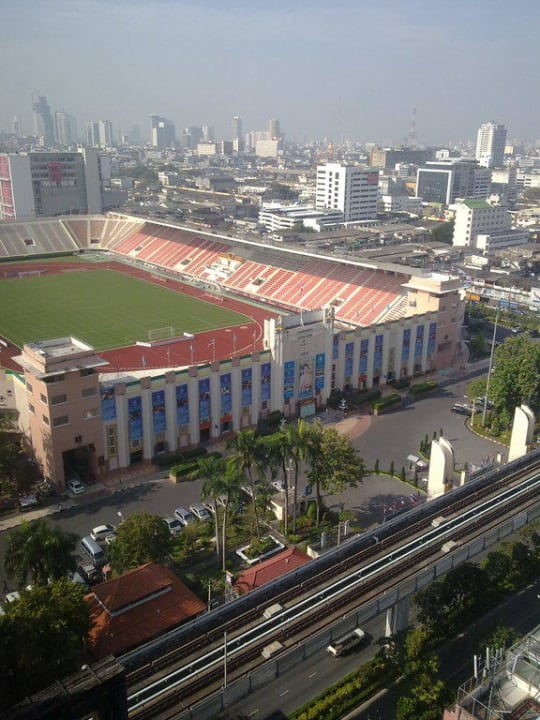 Blick aus Zimmerfenster Siam@Siam Design Hotel Bangkok
