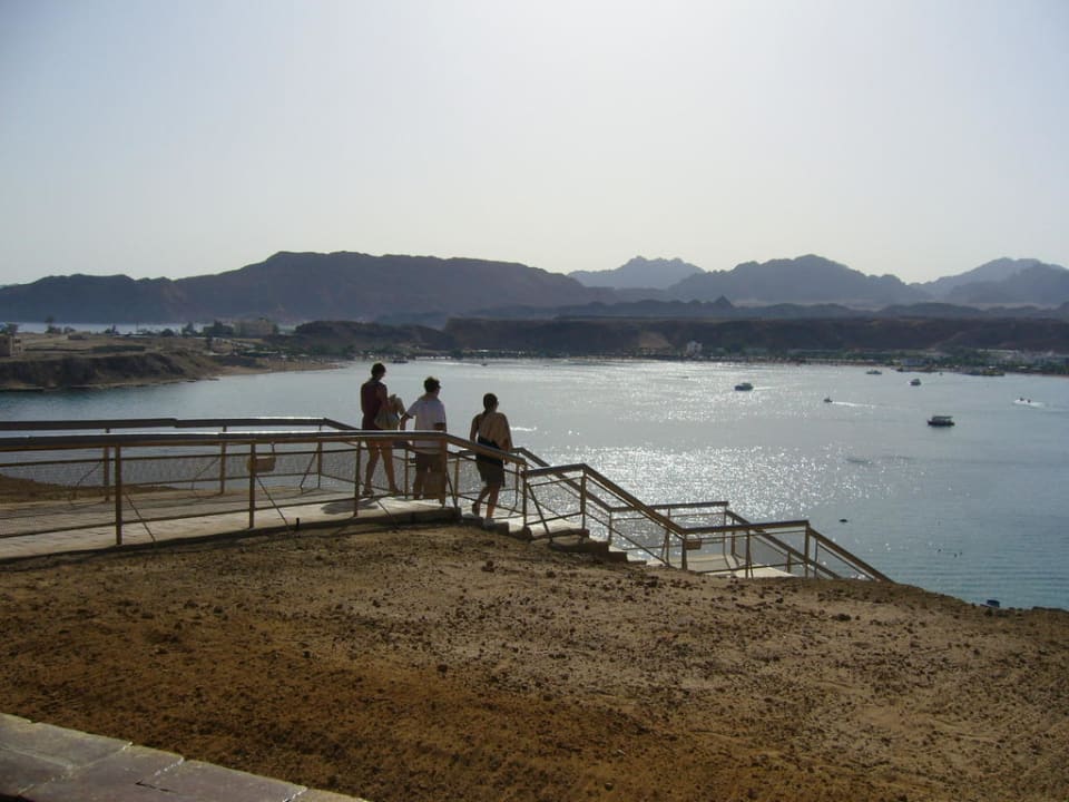 Treppe zum Strand von Beach Albatros Pickalbatros Aqua Blu Resort - Sharm El Sheikh