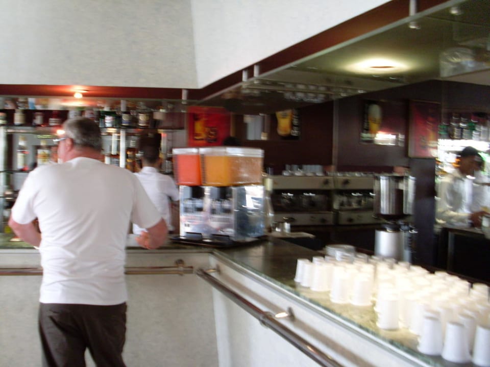 Das war die Hotelbar für die All inklusive Gäste Allegro Agadir