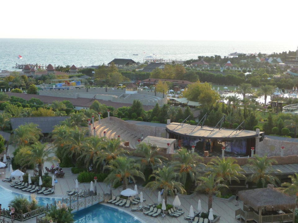 Aussicht von unserem Zimmer Royal Wings Hotel