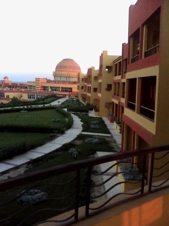 Blick vom Balkon Malikia Resort Abu Dabbab