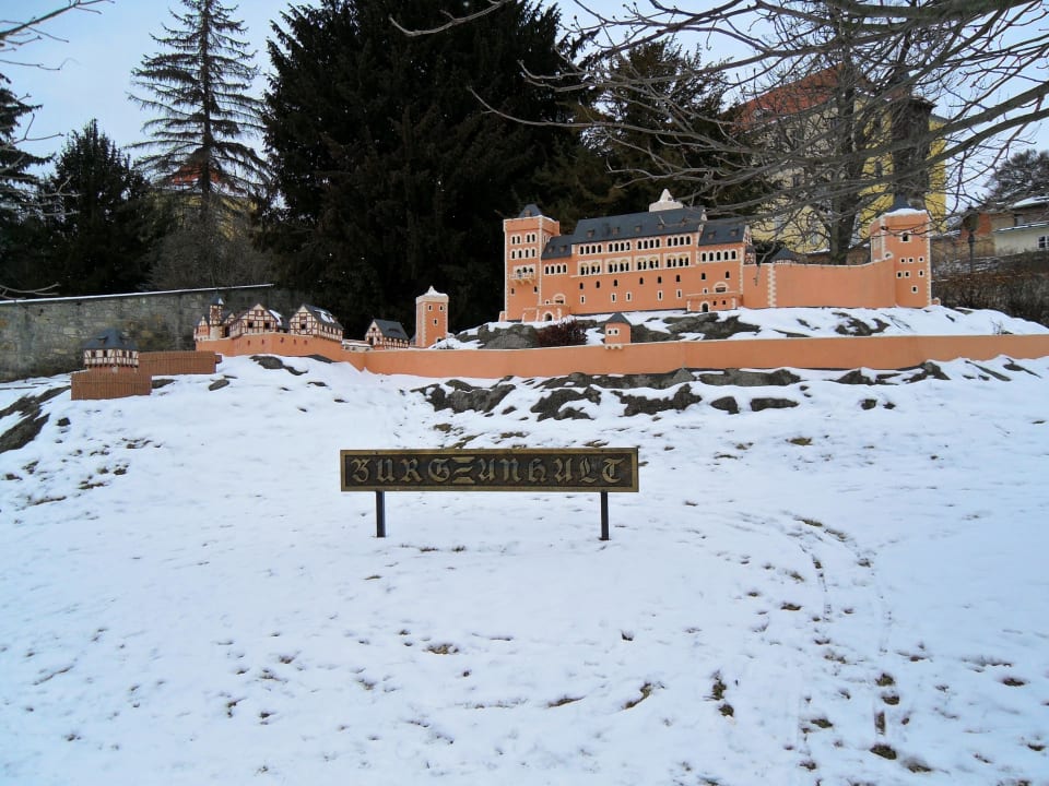 Miniatur "Burg Anhalt" Schlosshotel Ballenstedt