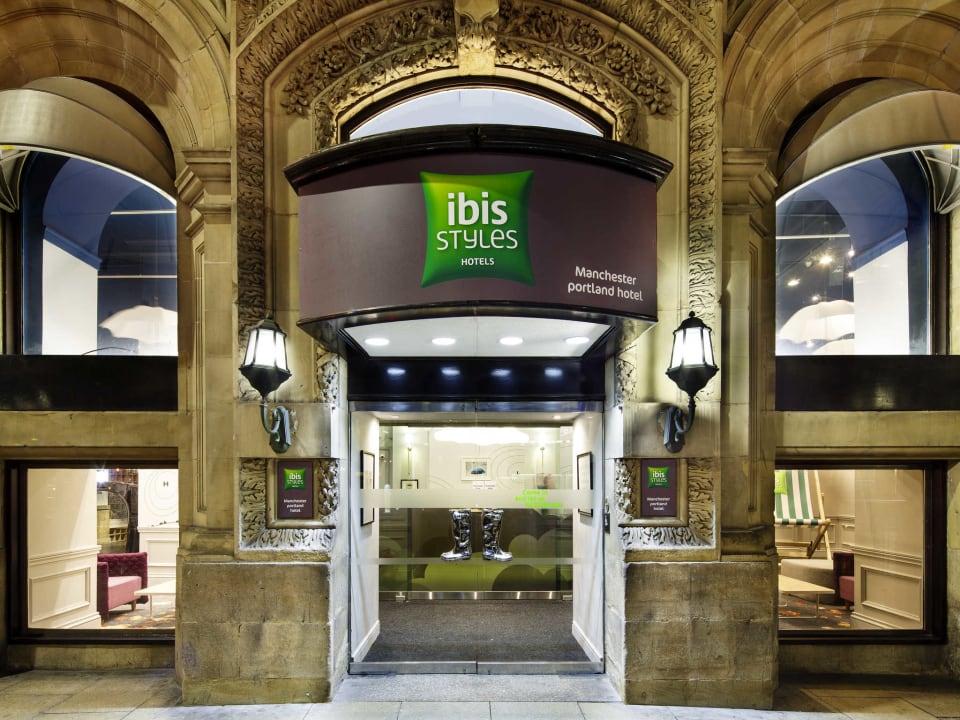 Außenansicht ibis Styles Manchester Portland