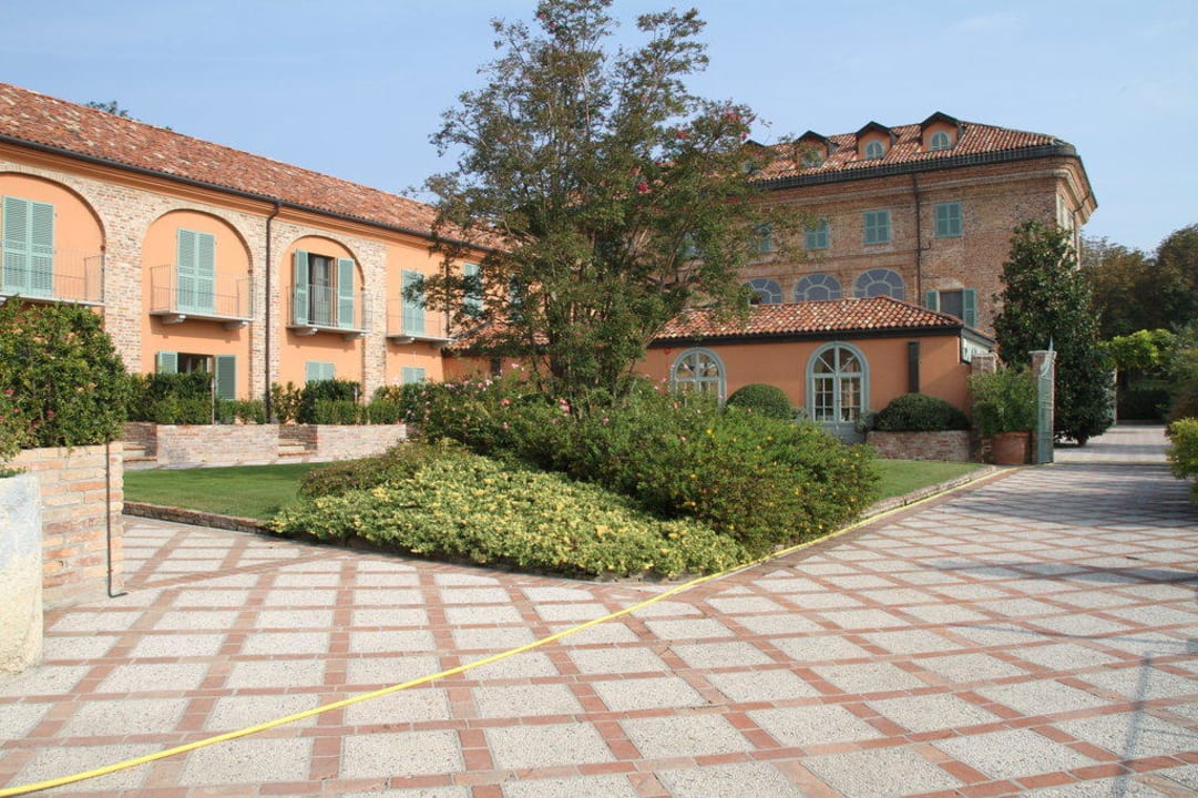 Innenhof Hotel Locanda Del Sant' Uffizio