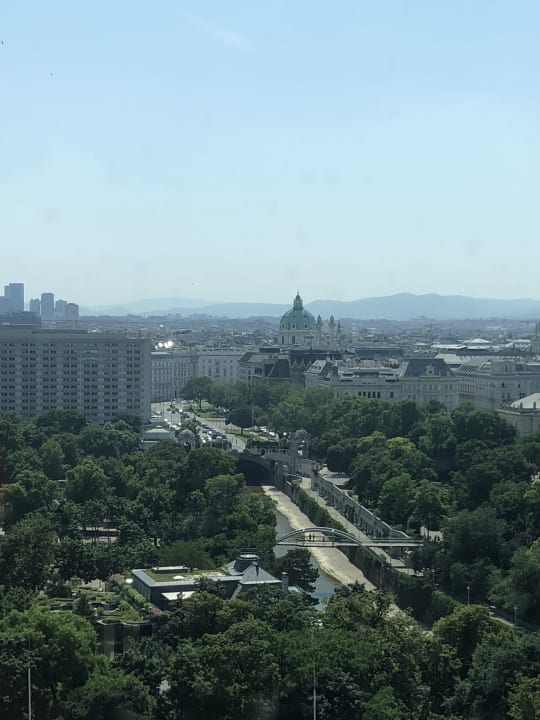 Ausblick Hilton Vienna Park