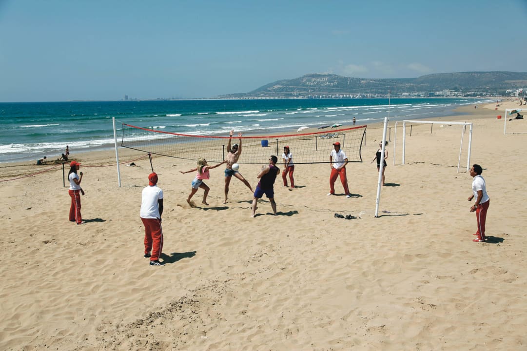 Beach volley Hotel Riu Tikida Dunas