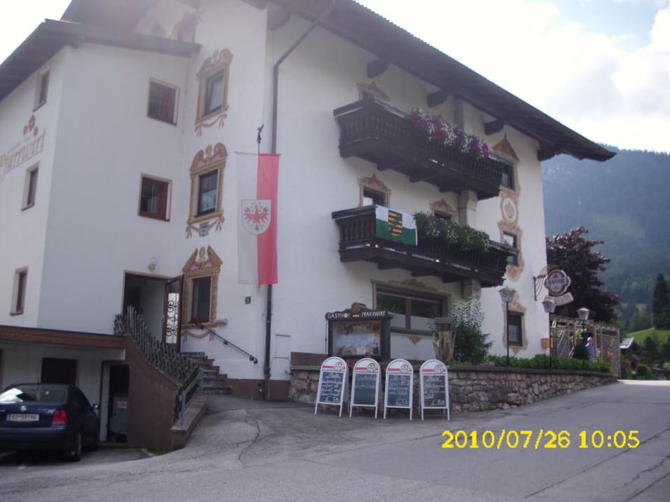 Vorderseite Landgasthof Pfarrwirt