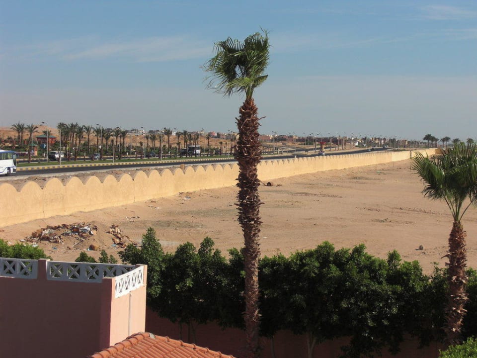Ausblick vom Balkon im Pavillion Beach Albatros Resort