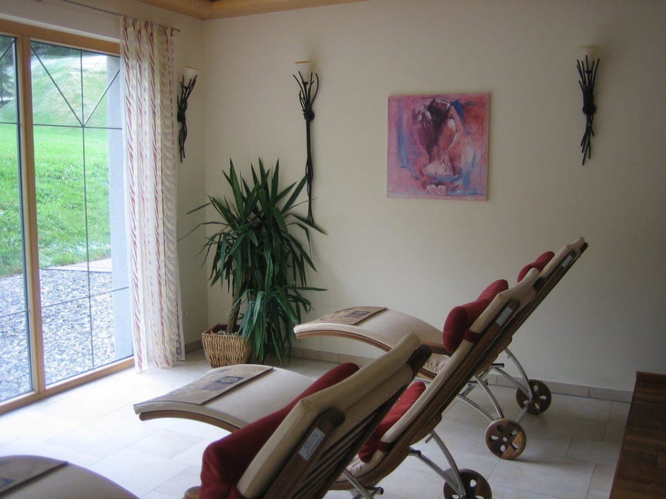 Relaxraum von Bine und Uwe August 2011 Hotel Garni Chasa Castello relax & spa