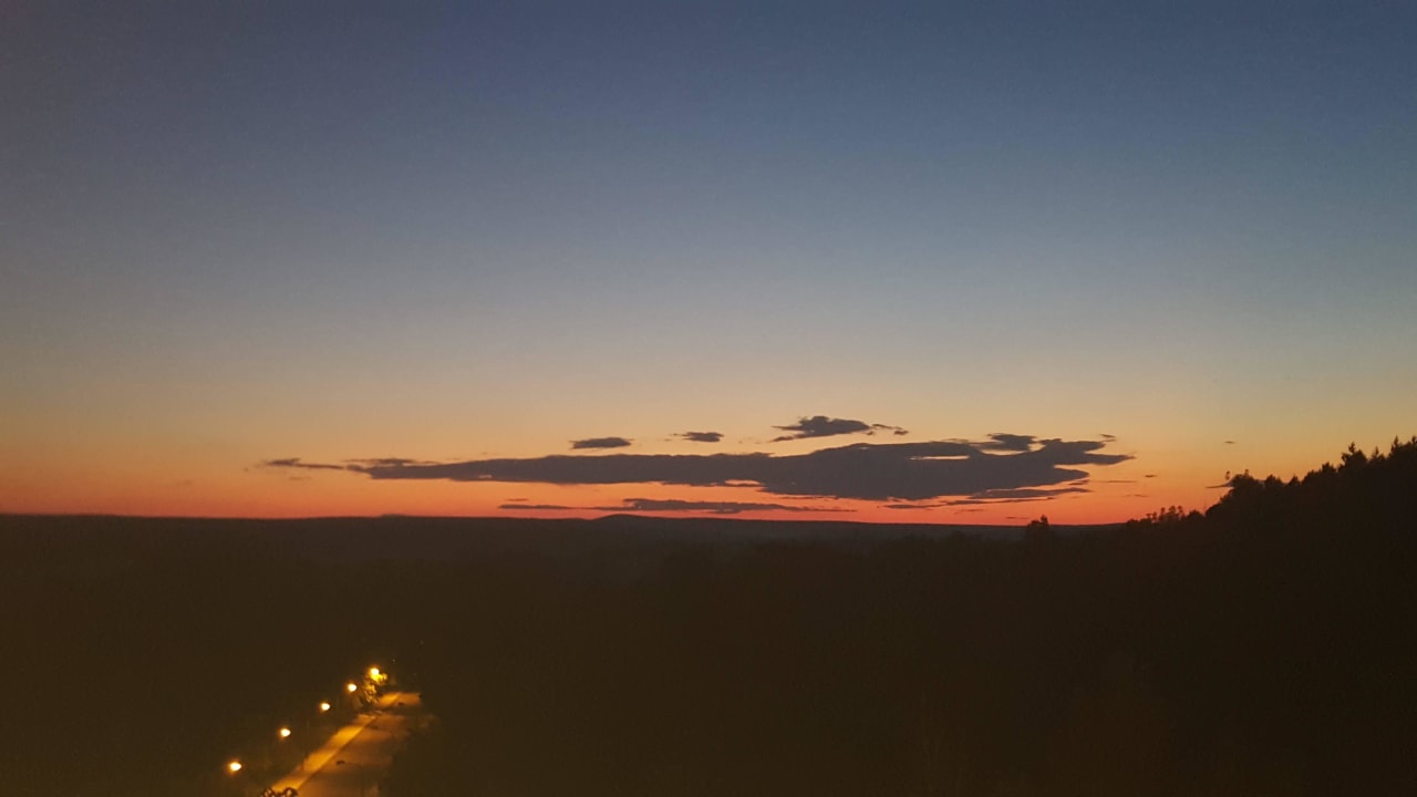 Ausblick vom 5 Stock Landseite Sol Luna Bay