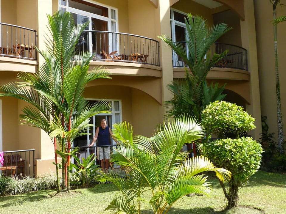 Zimmerterrasse Hotel Magic Mountain