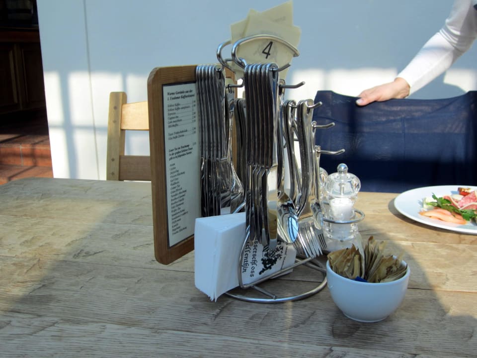 Tisch-"Deko" Wasserschloss Mellenthin