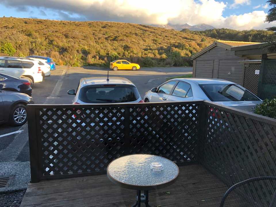 Widok z okna Skotel Alpine Resort