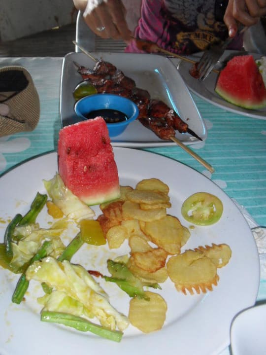 Immer frisch gekocht an den Tisch Coco Loco Island Resort