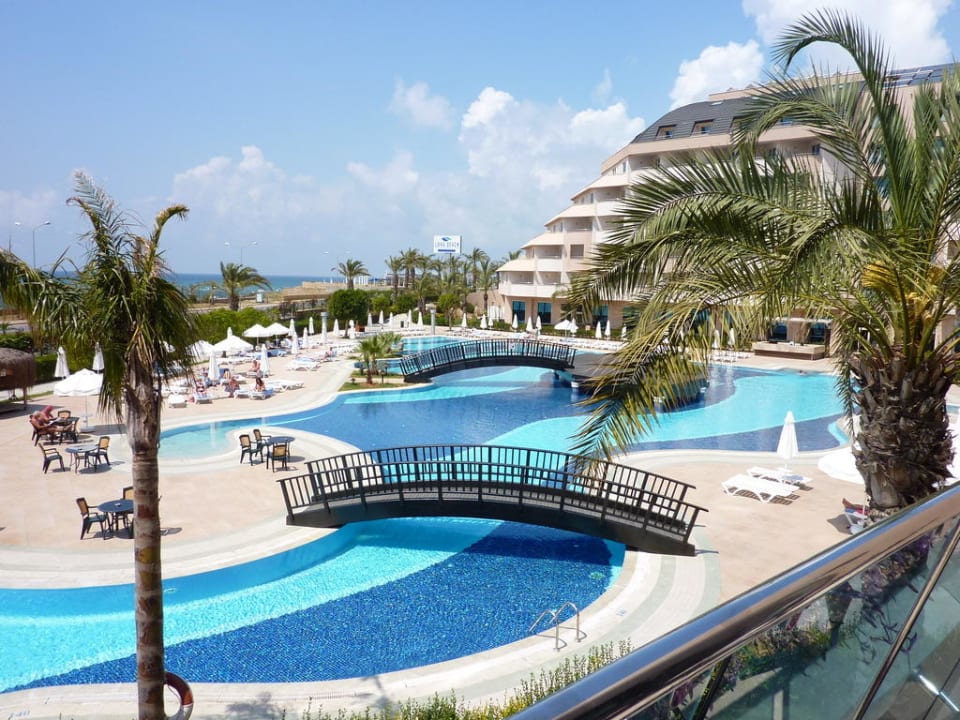 Blick aus dem Zimmer Long Beach Alanya