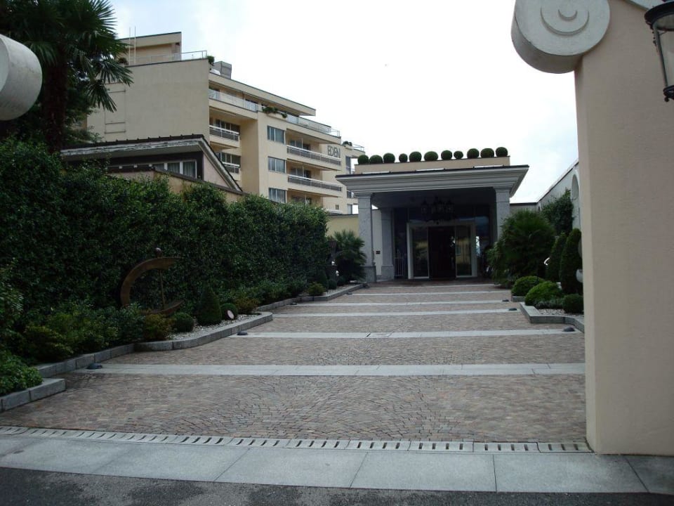 Zufahrt des Eden Rocs Hotel Eden Roc Ascona