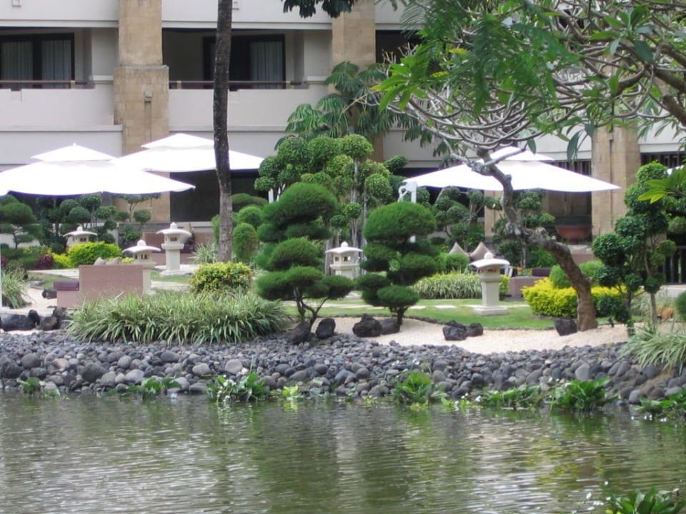 Japangarten vor der Spa InterContinental Bali Resort