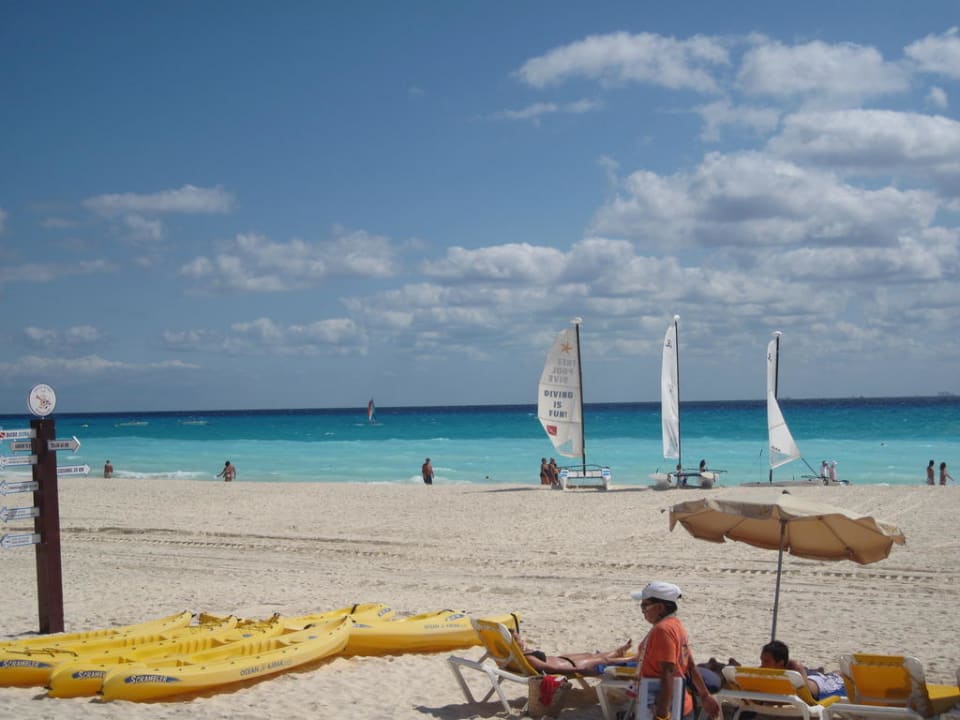 Unser Strand in der 2. Woche Iberostar Waves Tucan