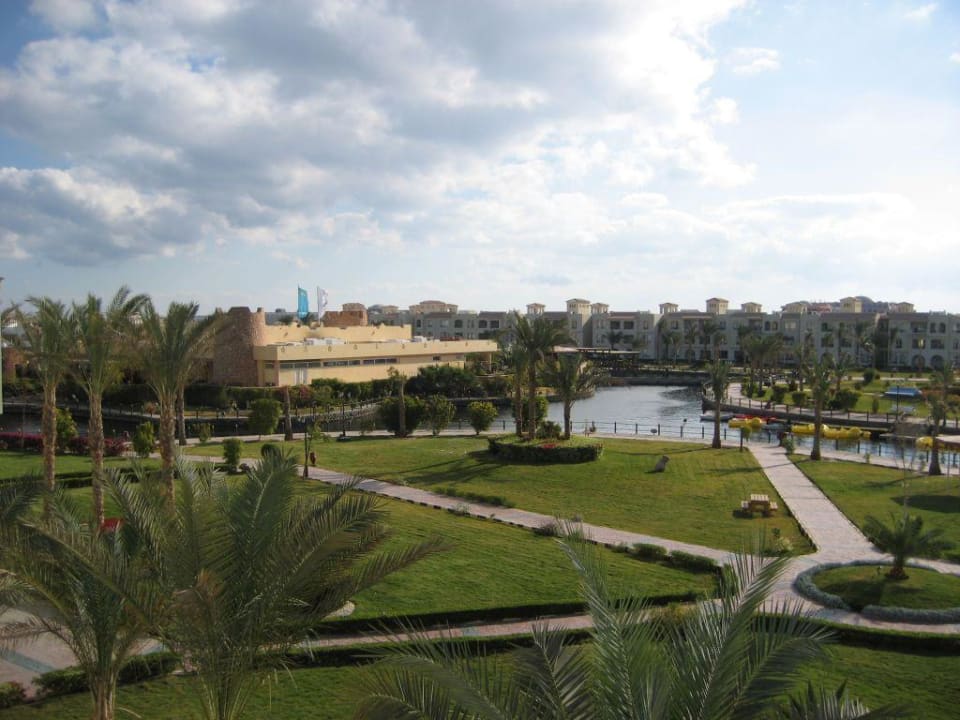 Ein Blick über die Anlage Pickalbatros Dana Beach Resort - Hurghada
