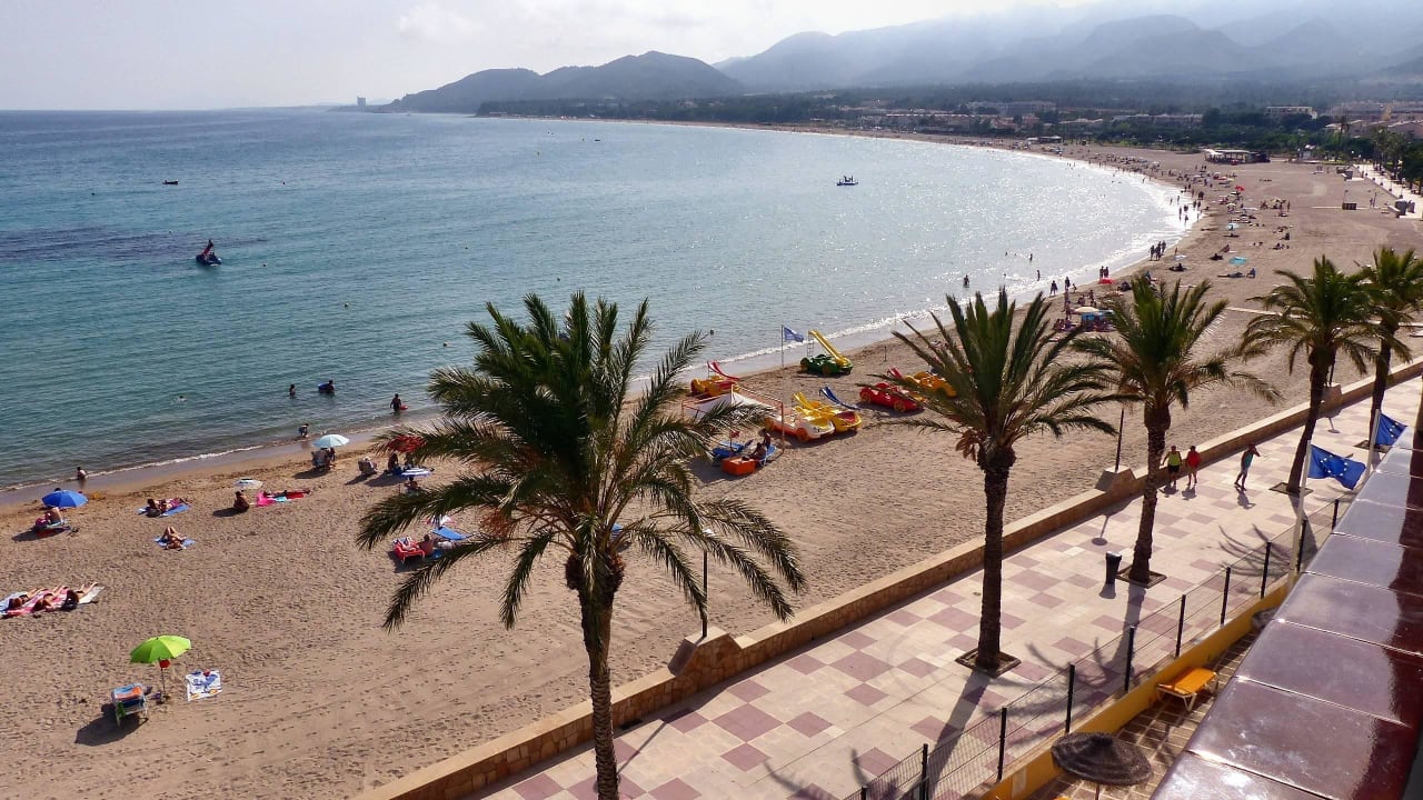 Blick vom Balkon MedPlaya Hotel Vistamar