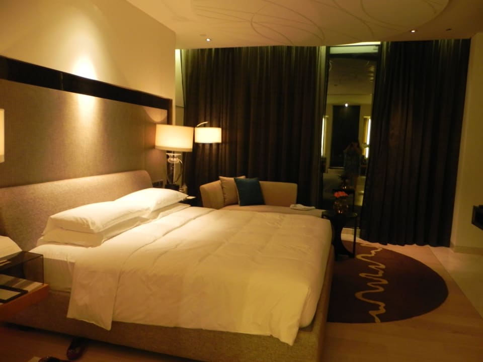 Bedroom of our suite Park Hyatt Abu Dhabi Hotel and Villas